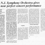 NJ Symphony Orchestra Review