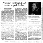Roffman, BCO craft a super Barber
